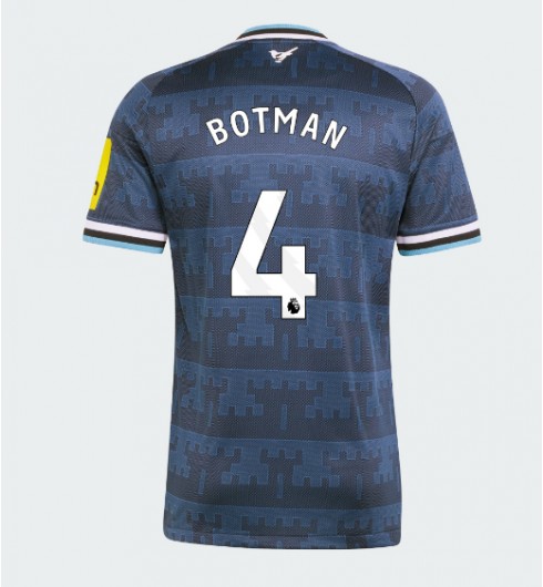Newcastle United Sven Botman #4 Vieraspaita 2026-27 Lyhythihainen Newcastle United Sven Botman #4 Vieraspaita 2026-27 Lyhythihainen